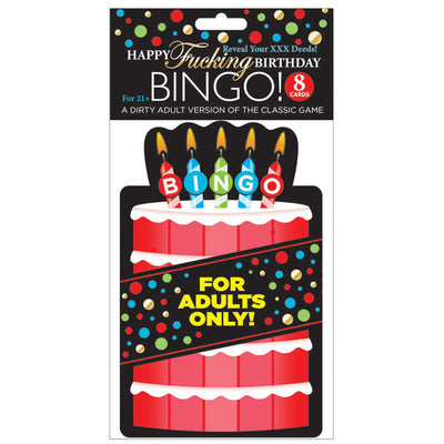 Happy Fucking Birthday Bingo - One Stop Adult Shop