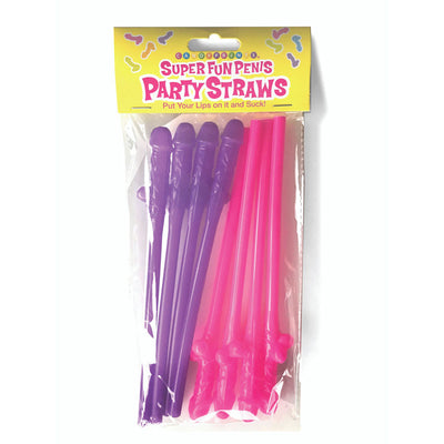 Super Fun Penis Party Straws - One Stop Adult Shop