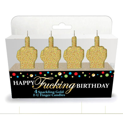 Happy Fucking Birthday FU Candle Set - One Stop Adult Shop