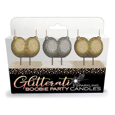 Glitterati - Boobie Candle Set - One Stop Adult Shop