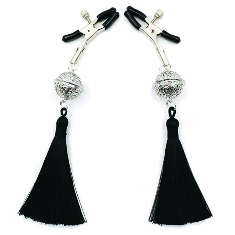 Sexy AF - Clamp Couture Black Tassle - One Stop Adult Shop