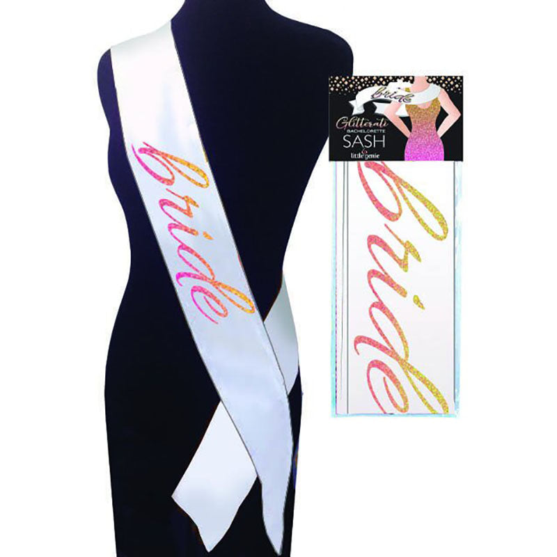 Glitterati - Bride Sash - One Stop Adult Shop