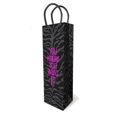 You Know You Want It Gift Bag - One Stop Adult Shop