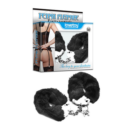 Fetish Pleasure Fluffy Hand Cuffs - One Stop Adult Shop