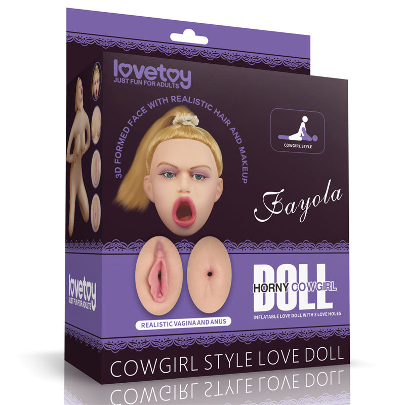 Fayola Horny Cowgirl Doll - One Stop Adult Shop