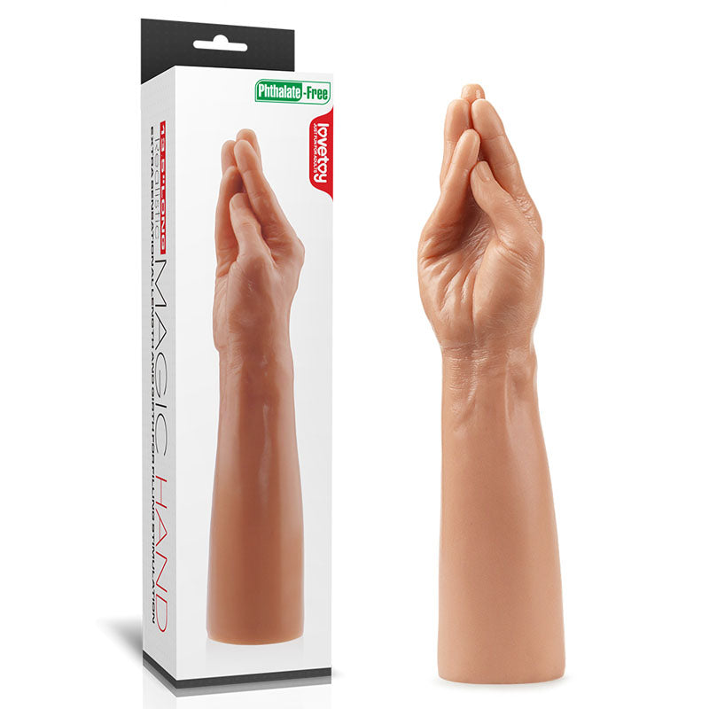 King Sized 13.5'' Realistic Magic Hand - One Stop Adult Shop