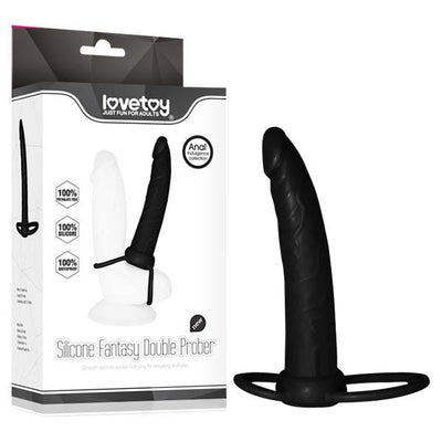 Lovetoy Anal Indulgence Collection - Silicone Fantasy Double Prober - One Stop Adult Shop