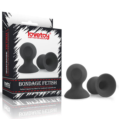 Lovetoy - Bondage Fetish Silicone Comfort Nipple Suckers - One Stop Adult Shop