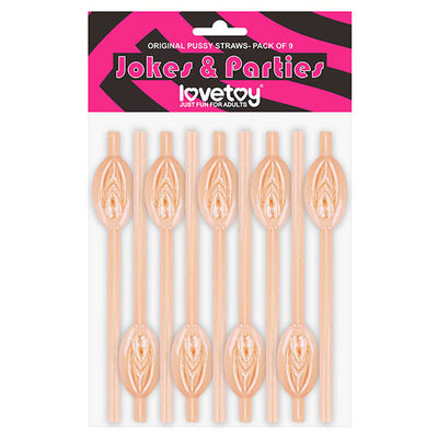 Jokes & Parties Original Pussy Straws - One Stop Adult Shop