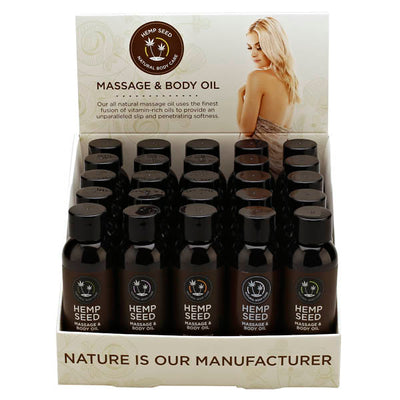 Hemp Seed Massage & Body Oil - One Stop Adult Shop