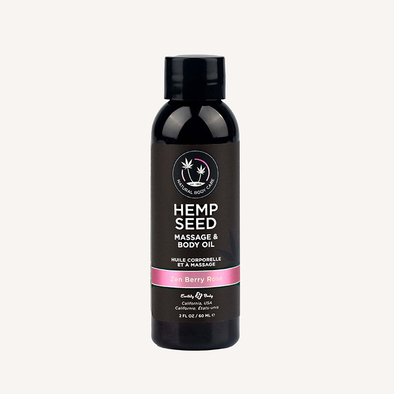 Hemp Seed Massage & Body Oil - One Stop Adult Shop