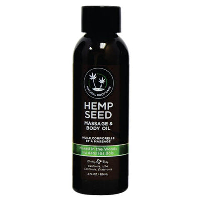 Hemp Seed Massage & Body Oil - One Stop Adult Shop