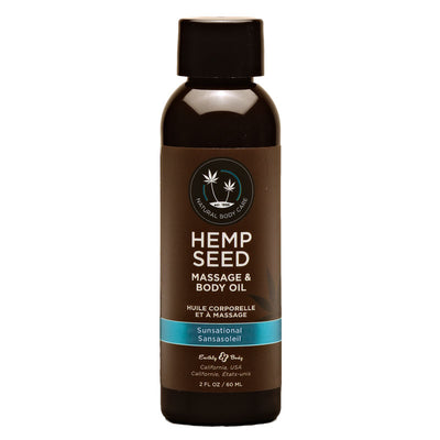 Hemp Seed Massage & Body Oil - One Stop Adult Shop