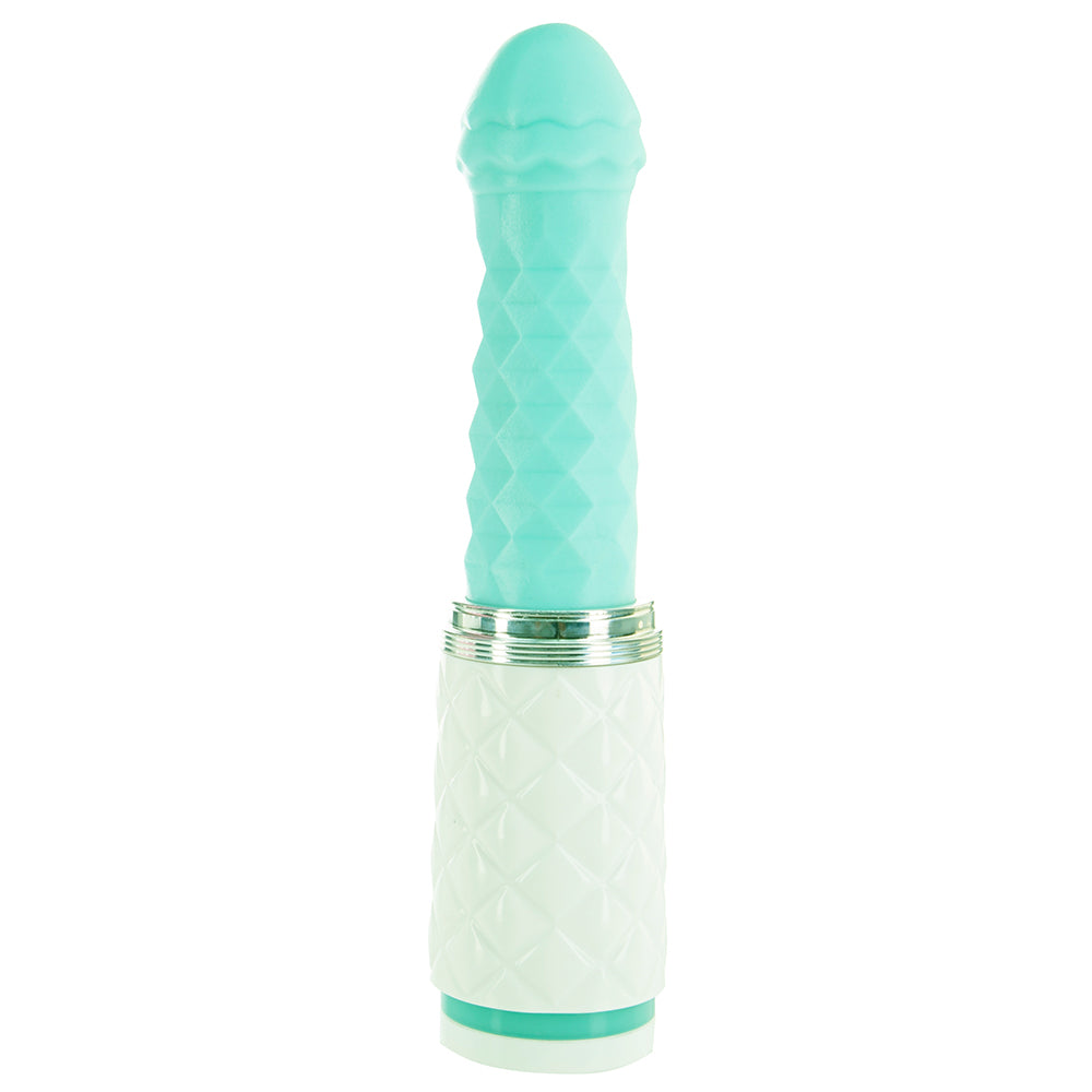 Feisty Thrusting Massager Teal - One Stop Adult Shop