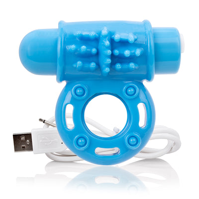 Charged OWow Vooom Mini Vibe Blue - One Stop Adult Shop