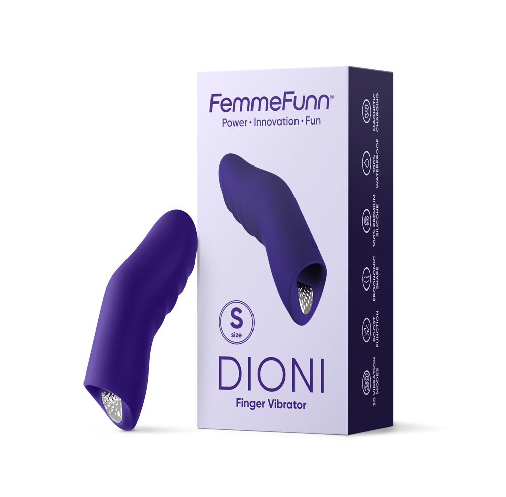 Dioni Small Dark Purple - One Stop Adult Shop