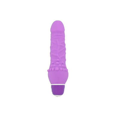 Silicone Classic Mini Purple Thin Veined - One Stop Adult Shop