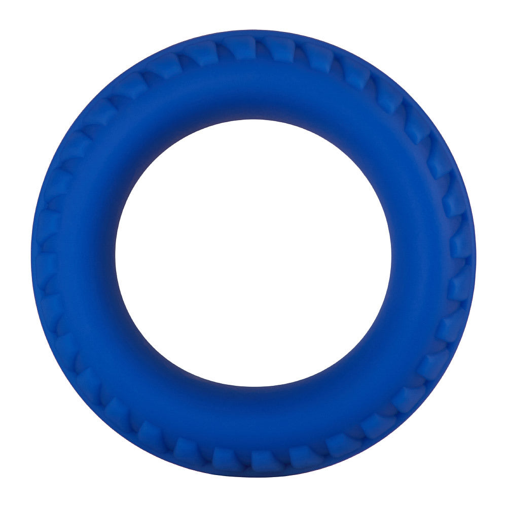 F-12: 35MM 100% LIQUID SILICONE C-RING BLUE - One Stop Adult Shop