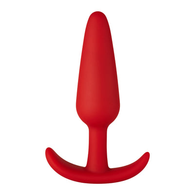 F-31: 100% SILICONE PLUG RED L - One Stop Adult Shop