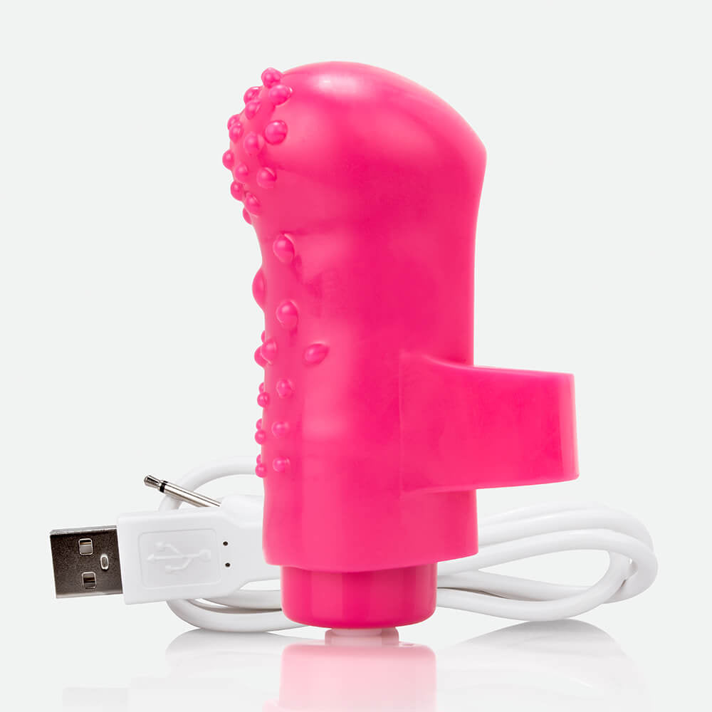 Charged FingO Vooom Mini Vibe - Pink - One Stop Adult Shop