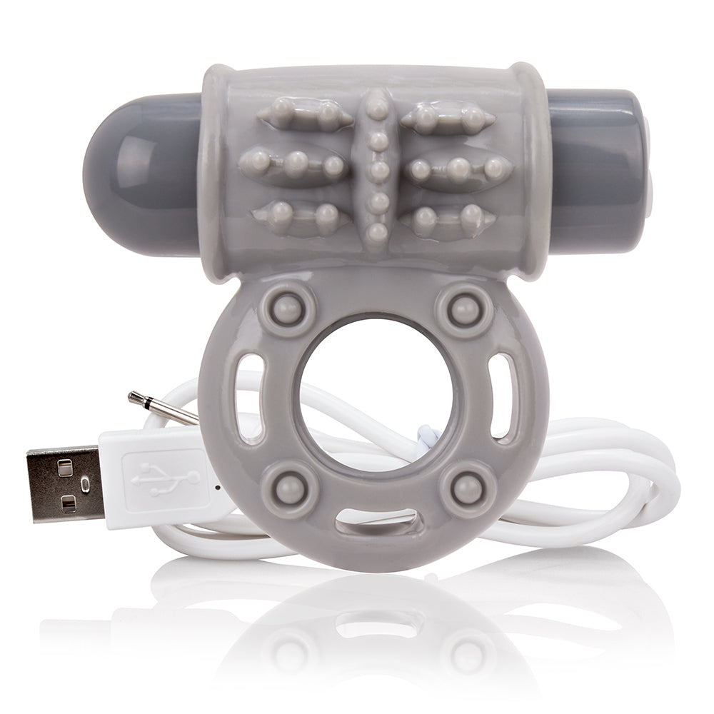 Charged OWow Vooom Mini Vibe Grey - One Stop Adult Shop