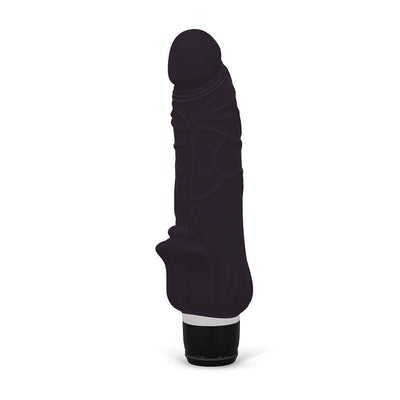 Silicone Classic Clit Stimulator 035 Seven Function Black - One Stop Adult Shop