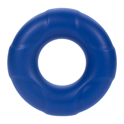 F-33: 25MM 100% LIQUID SILICONE C-RING BLUE L - One Stop Adult Shop