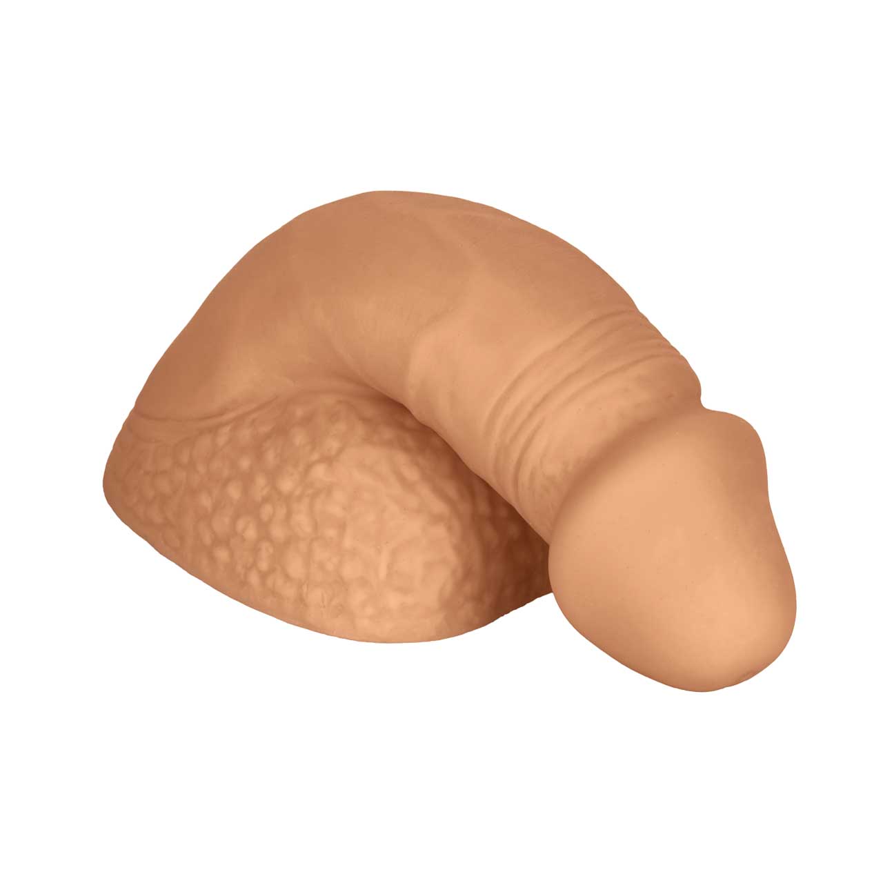 Packer Gearâ¢ 5"/12.75 cm Silicone Packing Penisâ¢ - Tan - One Stop Adult Shop