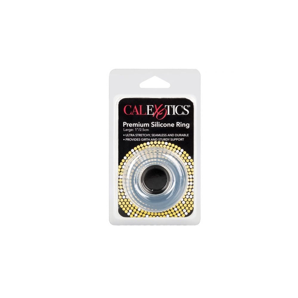 Premium Silicone Ring Large Clear - One Stop Adult Shop