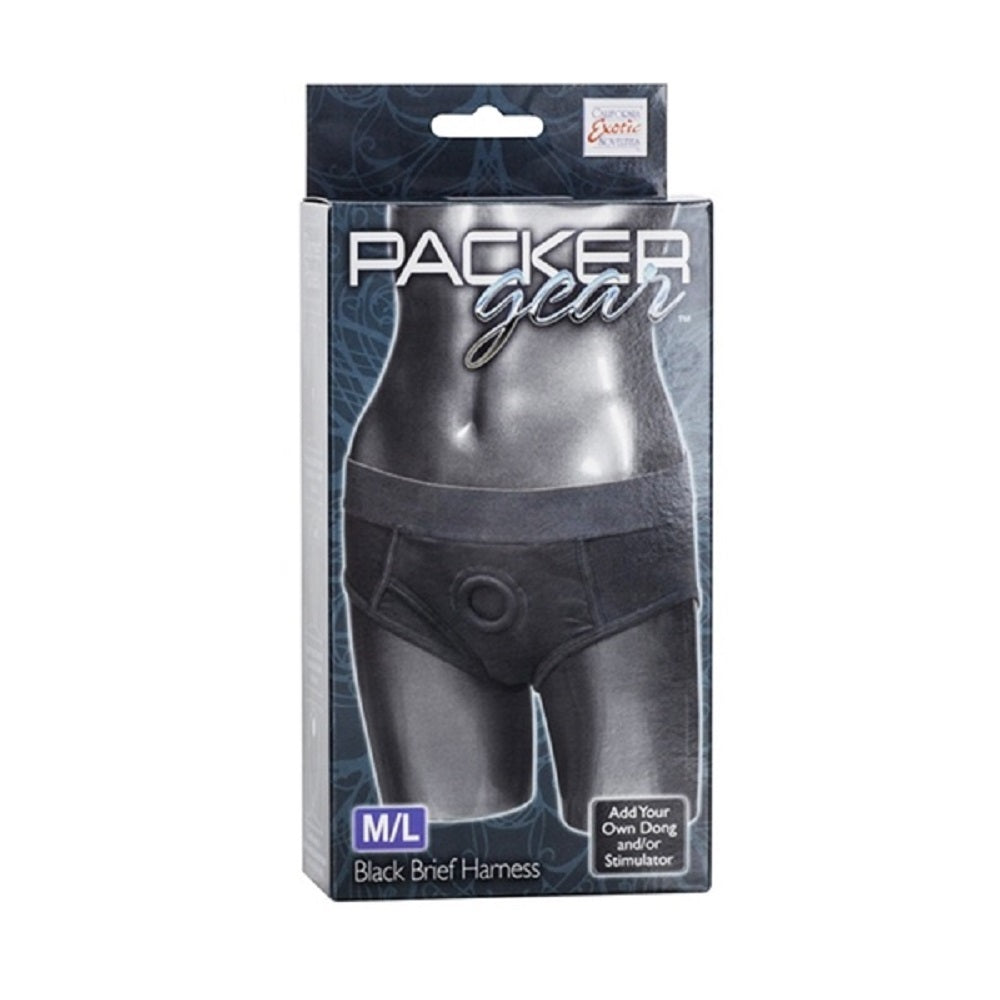 Packer Gear Black Brief Harness M/L - One Stop Adult Shop