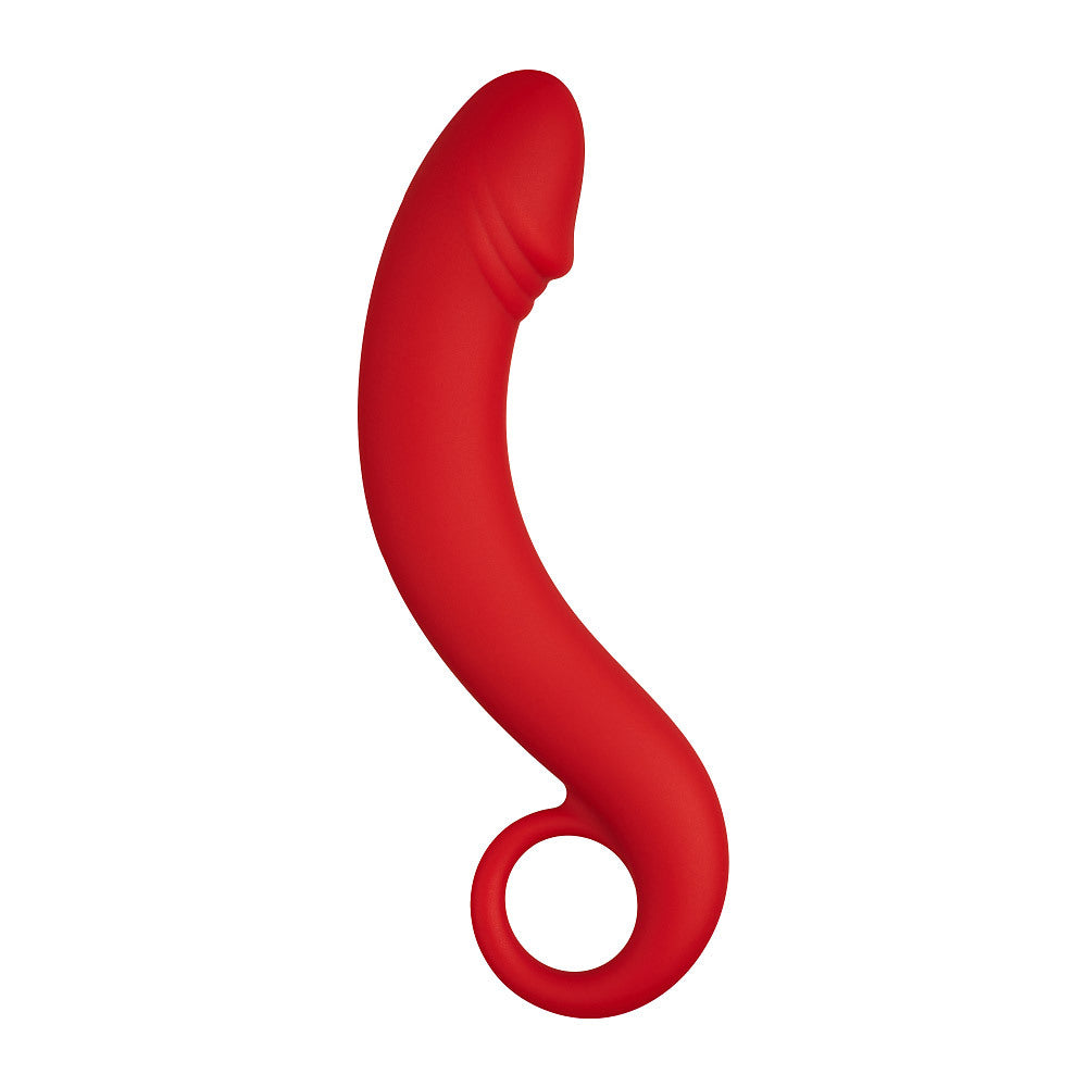 F-19: 100% SILICONE PLUG RED - One Stop Adult Shop