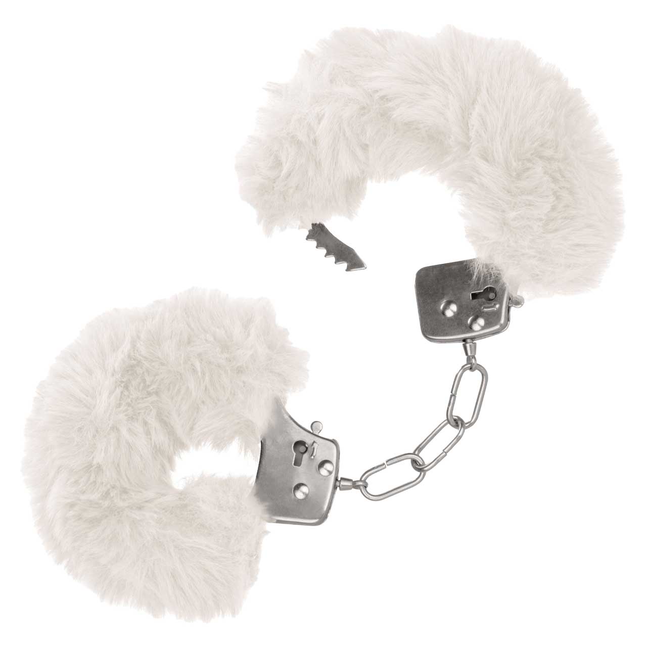 Ultra Fluffy Furry Cuffs White - One Stop Adult Shop