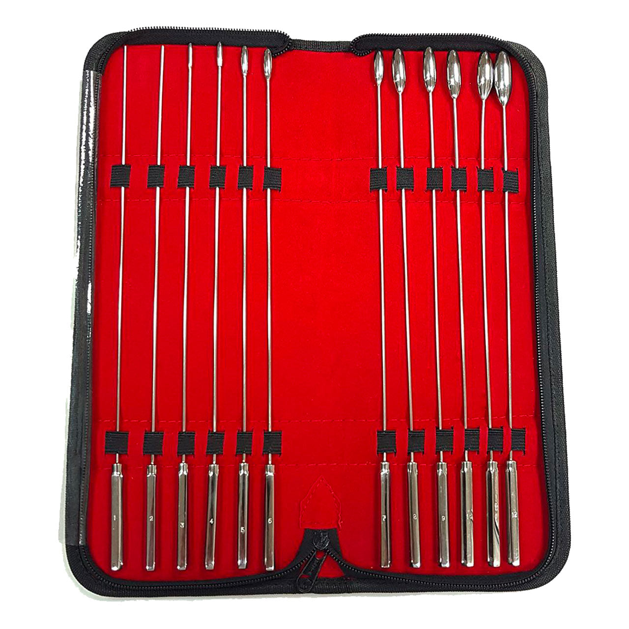 Stainless Steel 12 Piece Rosebud Dilator Set - One Stop Adult Shop