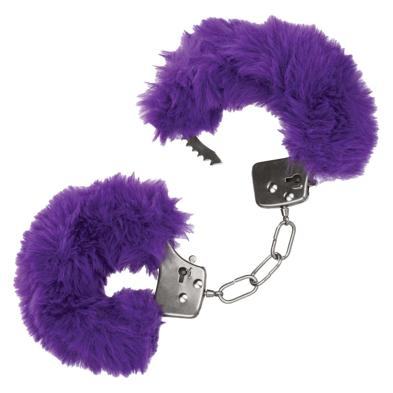 Ultra Fluffy Furry Cuffs Purple - One Stop Adult Shop