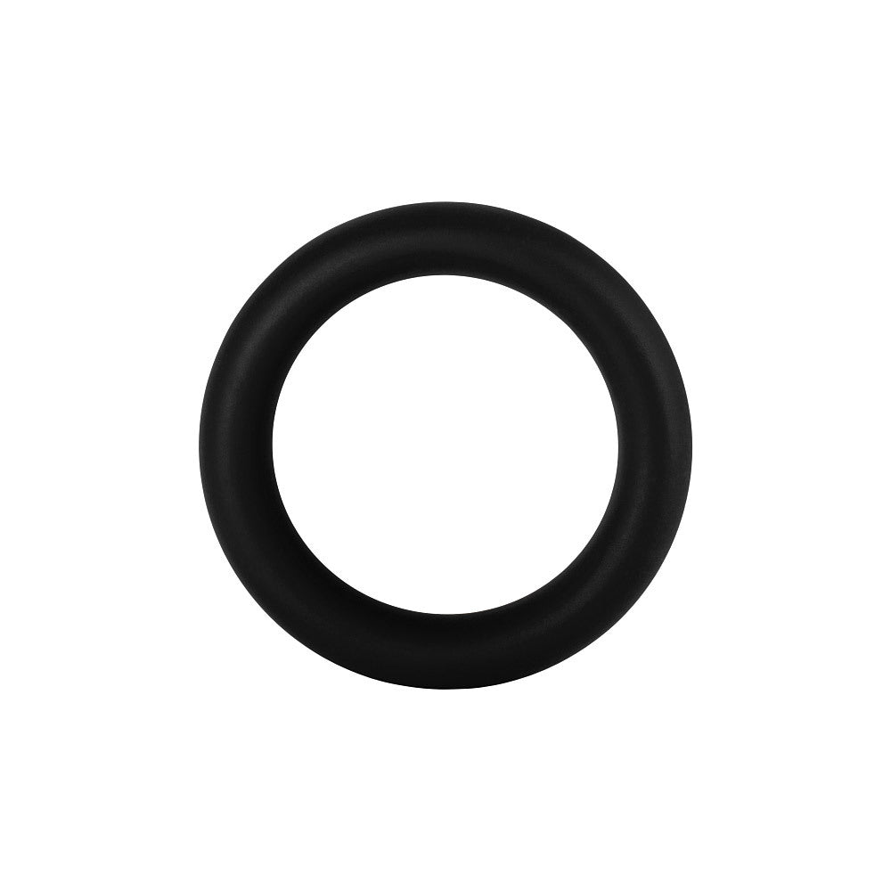 F-64: 40MM 100% SILICONE RING WIDE BLACK S - One Stop Adult Shop