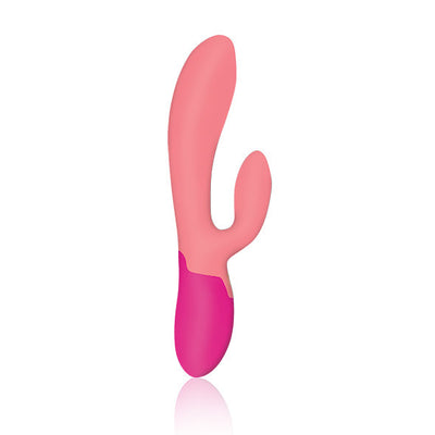 Xena Rabbit Vibrator Coral & French Rose - One Stop Adult Shop