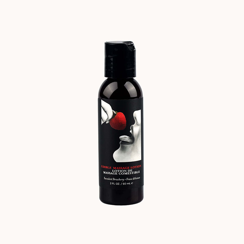 EB Edible Massage Lotion - Strawberry - One Stop Adult Shop