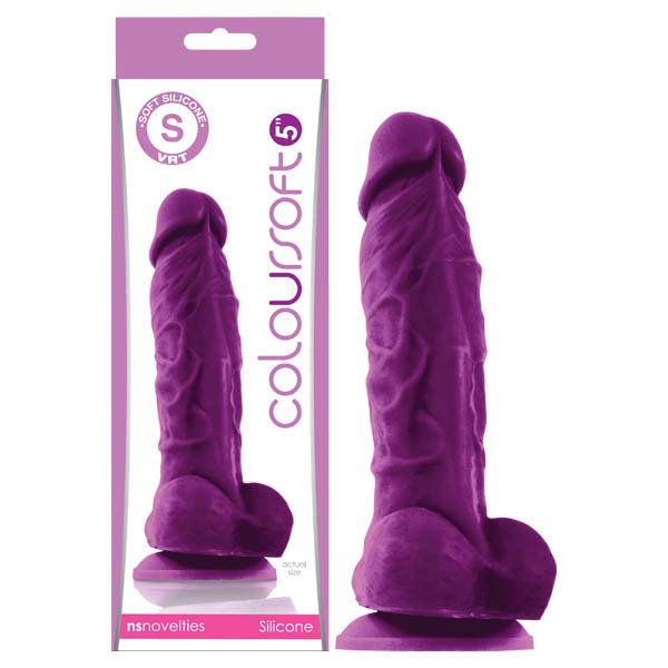 ColourSoft - 5'' Soft Dildo - One Stop Adult Shop