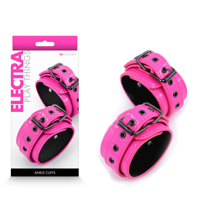 Electra Ankle Cuffs - Pink - One Stop Adult Shop