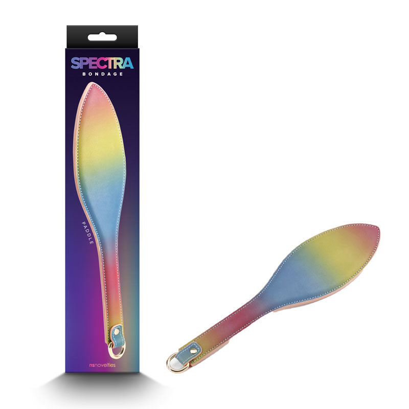 Spectra Bondage Paddle - Rainbow - One Stop Adult Shop