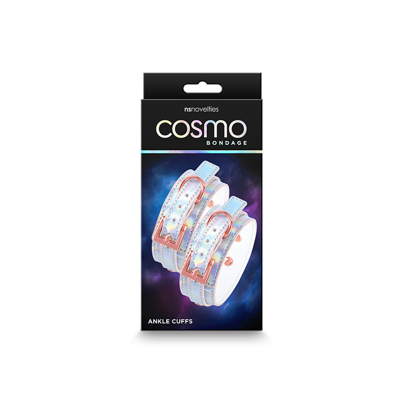 Cosmo Bondage Ankle Cuffs - Rainbow - One Stop Adult Shop