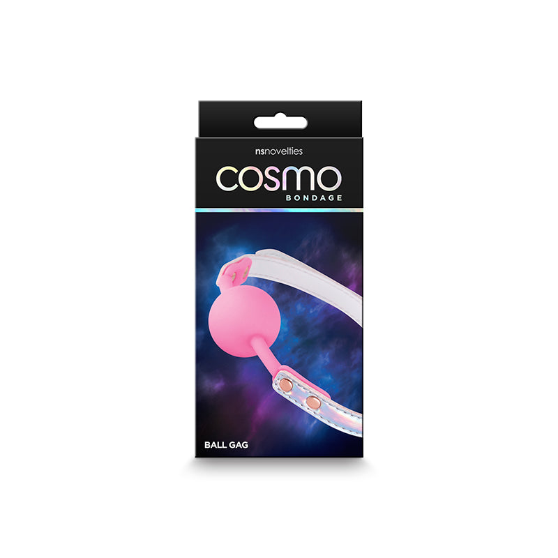 Cosmo Bondage Ball Gag - Rainbow - One Stop Adult Shop