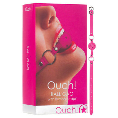 Ouch Ball Gag - One Stop Adult Shop