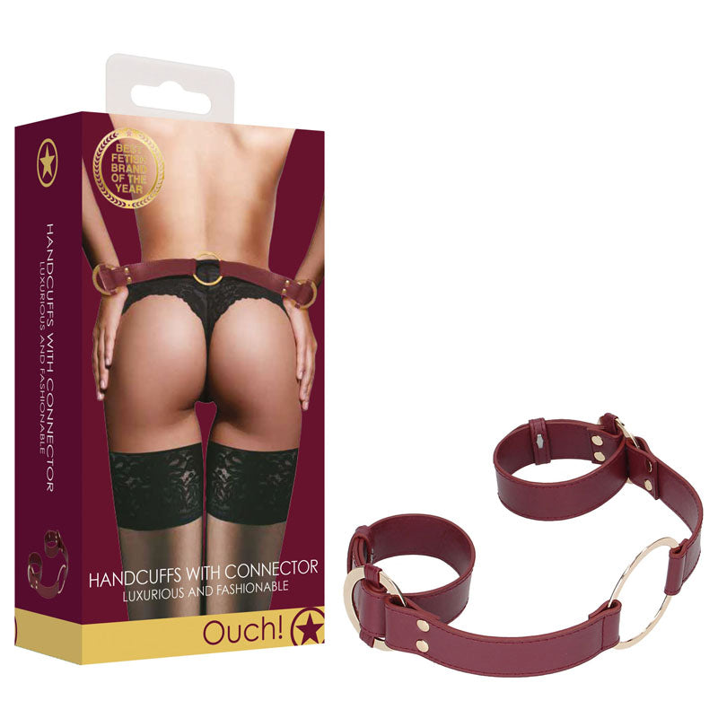 OUCH! Halo - Handcuff With Connector - One Stop Adult Shop