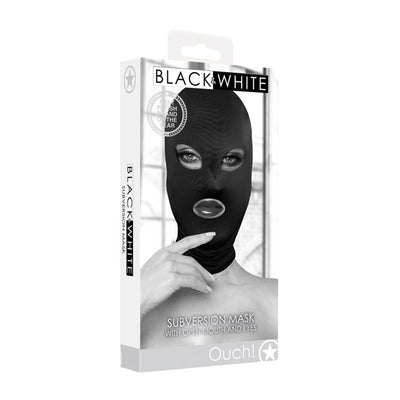 OUCH! Subversion Mask With Open Mouth - One Stop Adult Shop