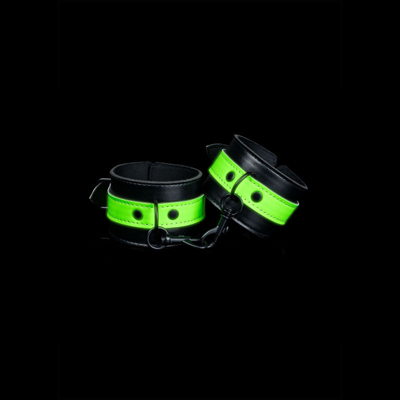 OUCH! Glow In The Dark Handcuffs - One Stop Adult Shop