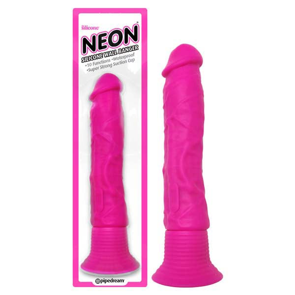 Neon Silicone Wall Banger - One Stop Adult Shop