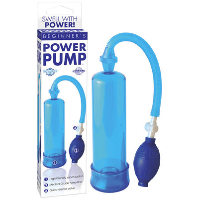 Pipedream - Beginner's Power Pump (Blue) - One Stop Adult Shop