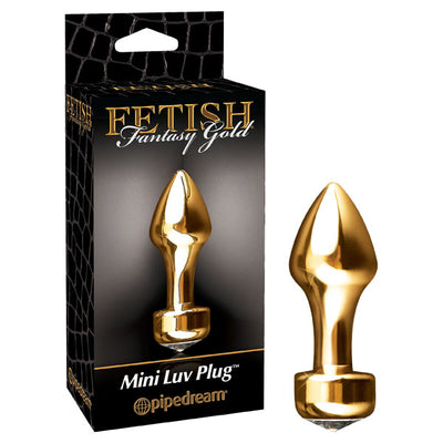 Fetish Fantasy Gold Mini Luv Plug - One Stop Adult Shop