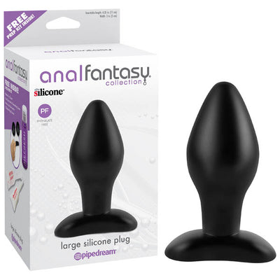 Anal Fantasy Collection - Large Silicone Plug - One Stop Adult Shop